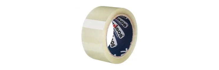 Клейкая лента упаковочная 48 мм х 132 м UNIBOB 500 (прозрачная)